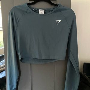 Gymshark long sleeve crop top